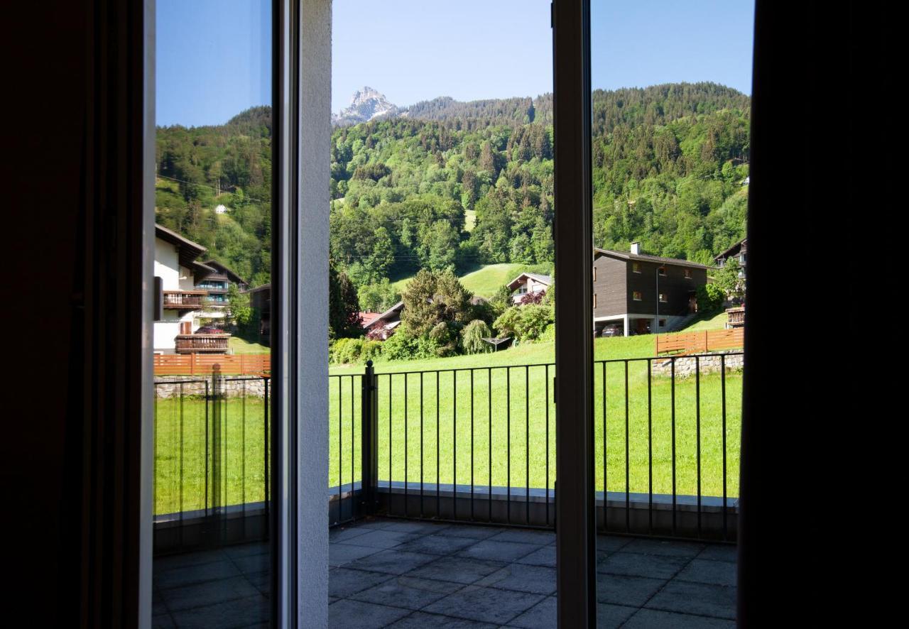 Apartments Drei Tuerme By Pferd Auf Wolke Schruns ภายนอก รูปภาพ
